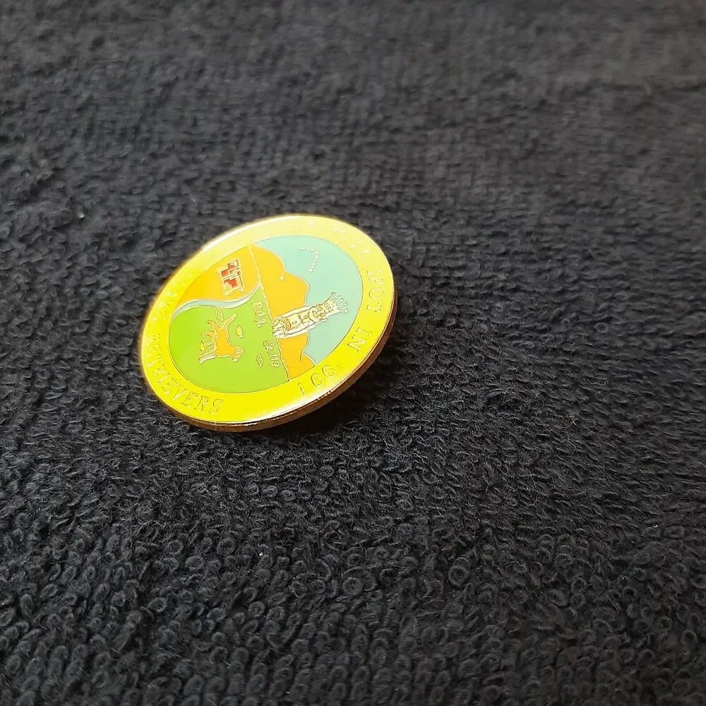 1999 ROJ Royal Order Of Jesters Masonic Shriners Tarke Retrievers Pin ct 119